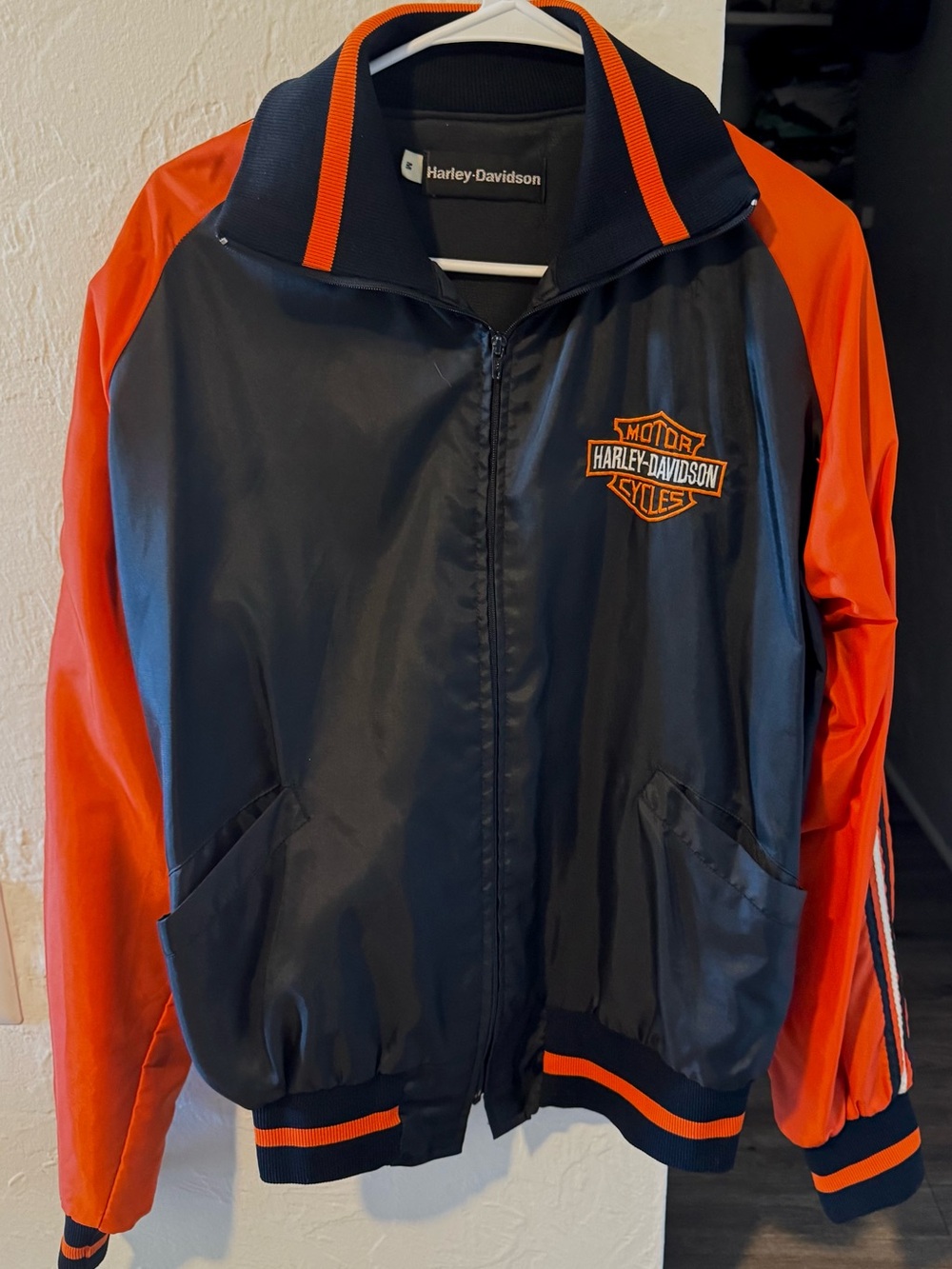 Vintage Harley-Davidson Quarter-Zip Jacket Size M